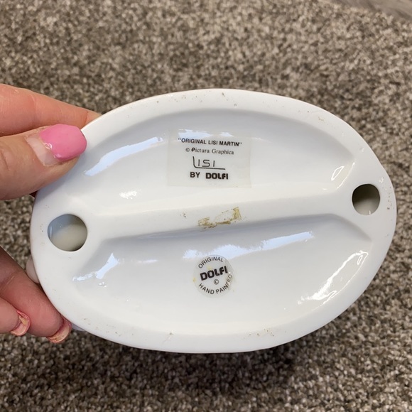 Lisi Martin Dolfi ITALY Girl Playing Doll China Figurine Pictura Graphics 151 - Picture 14 of 15